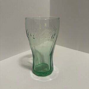 Vintage Tinted Coke Glass